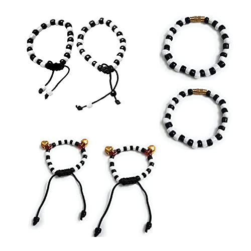 Ssr Nazariya Bangles Set For New Born Babies Fancy Jewellery With Black And White Beads Bracelet (0-12 Months) #TOP12
