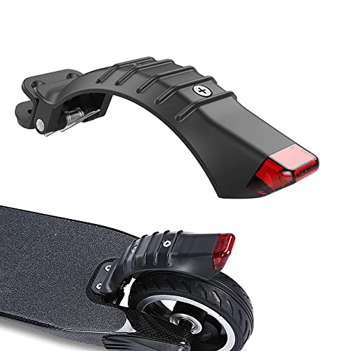 Garde-Boue arrière avec Éclairage De Sécurité et Plaquettes De Frein pour Scooter électrique 5 Pouces 5,5 Pouces 6,5 Pouces Universels Cover