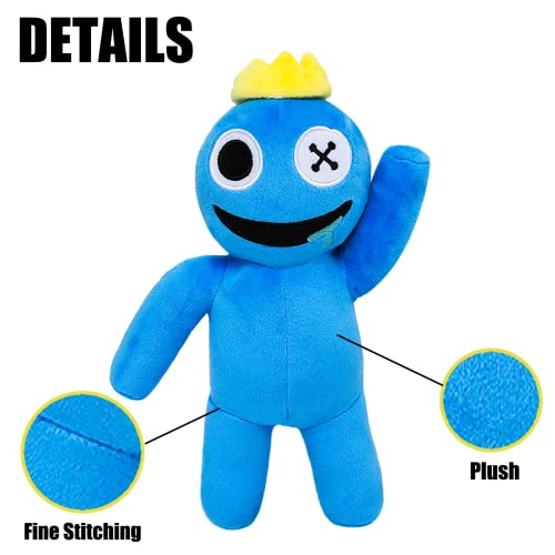 Image of Rainbow Friends Plush Rainbow Friends Night Plush, Best Gift for Boys and Girls for Halloween Thanksgiving and Game Lovers (Blue -2)