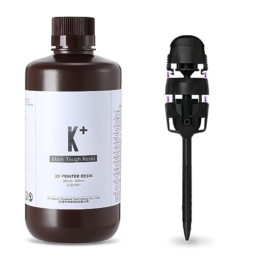 RESIONE Resina resistente para impresora 3D, ABS de alta precisión como resina 3D rígida y resistente a los arañazos con...