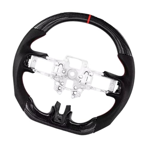 ���[�V���O�X�e�A�����O�z�C�[�� Compatible With Ford For Mustang For EcoBoost GT For Shelby For GT350 GT350R 2018-2023 �J�[�{���t�@�C�o�[�O���b�v�X�e�A�����O�z�C�[���J�[