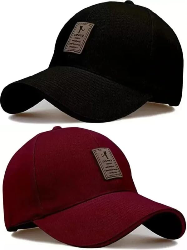 Cotton Baseball Cap for Kids 4 to 10 Years Combo Pack Adjustable Breathable Outdoor Cap for Hunting Fishing Sports Sun Protection Hat-image-10