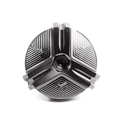 Tapón de llenado de aceite anticaídas para Integra 750 y NC750 con tapa CNC gris
