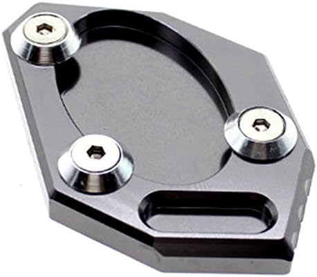 FXCNC Racing Aluminum CNC Motorcycle Side Stand Plate Kickstand Extension Pad Compatible with KAWASAKI Ninja 250 300R ZX250 EX300 Z250 2013-2020