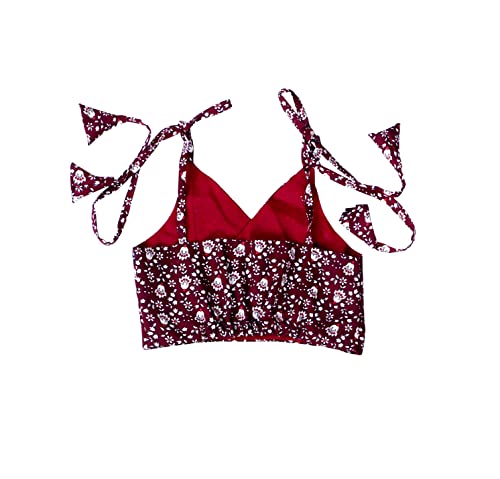 Image of ANNECA baby girl's designer rayon cotton modern crop top and naylon soft net knee lenth skirt clothing set