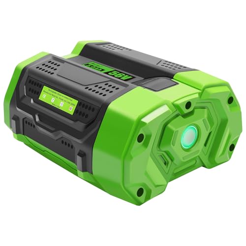 waitley 56V 5.0Ah Replacement for EGO 56V Battery BA2800T BA2800 BA4200 BA1400 Compatible with EGO 56-Volt CS1604 CS1804 CS1403 HT2400 LB6504 Power+ Cordless Tools