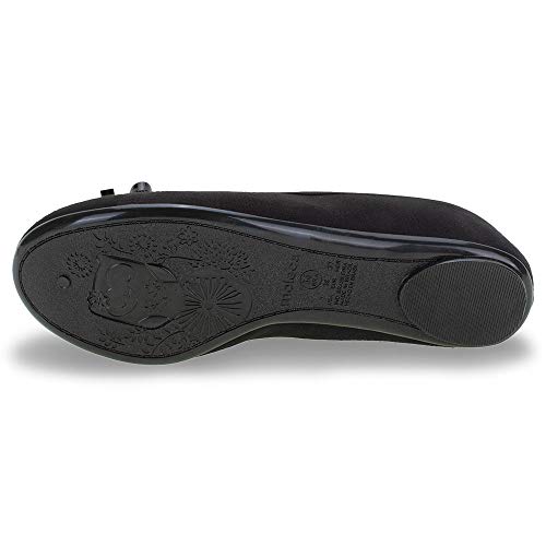 Sapatilha feminina moleca camurça flex (38)