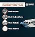 Marine Tech Tools 35mm Outboard Pin Wrench (AMT0009) with L-6 Pins, Spanner Wrench, Tilt Cap Removal tool, Tilt Caps fit SHOWA Manufactured Units, Yamaha, Suzuki, Johnson, Honda, & Evinrude