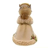 Enesco Heart Mouse Angel Figurine, 1.97-Inch