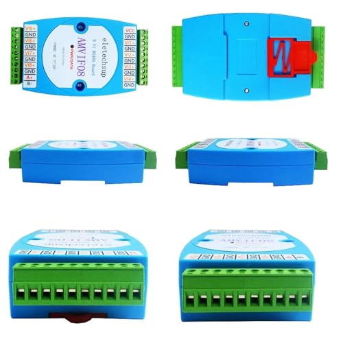 Module d'entrée analogique RS485 MODBUS RTU pour centraliser la domotique et la serre connectée