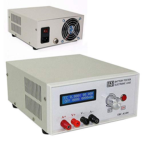 Digital Battery Tester Battery Load Tester Battery Charge Capacity Tester LCD Battery Charger Checker Analyzer Tester Battery Capacity Performance Tester Device Mobile Power Head Test