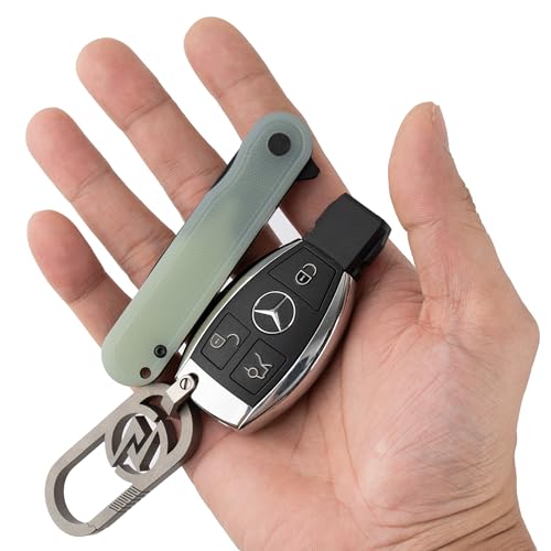Image of OLITANS G040 Pocket Knife, 2.75'' D2 Steel Blade G10 handle, Small EDC Knife with Pocket Clip for Men Women, 2.1oz