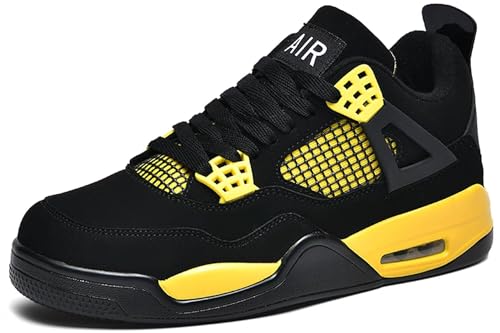 [Amsion] Xj[J[Y Mens 4 Air Sneakers lC XP[g{[h fBX ^C JWA jO V[Y X|[c NbVWMOV[Y shoes for women