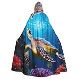 Mélange de tissus de haute qualité : Fabriquée en 100 % polyester, cette cape à capuche pour adulte est douce, respirante et légèrement extensible, offrant confort et durabilité.
