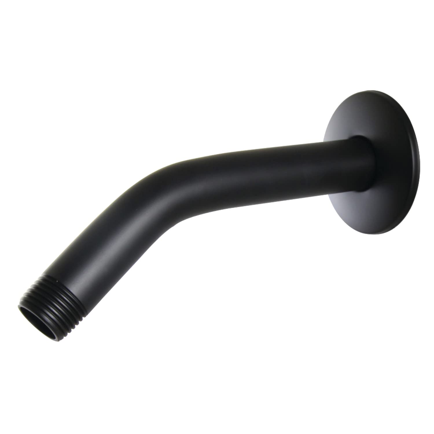 Bras de douche Kingston Brass K208M0 avec bride noir mat de 20,3 cm