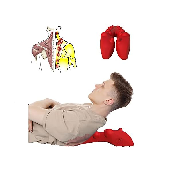 LittleMum Trapezius Triggerpunkt-Massagegerät für Nackenschmerzen, Neuralgie, Verspannungen, Kopfschmerzen, Dowager…