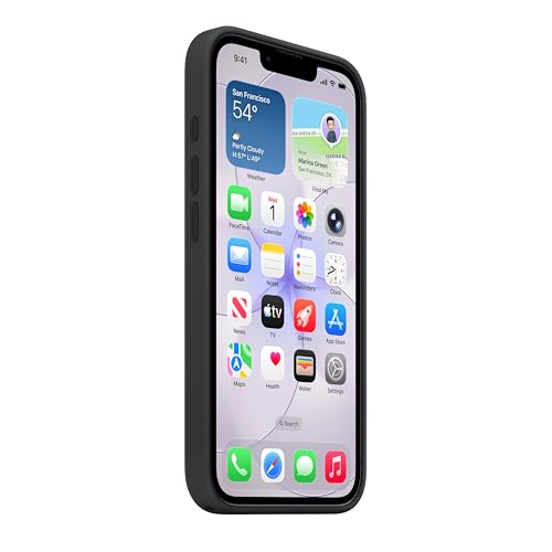 Image of Apple iPhone 17e Silicone Case with MagSafe - Black 