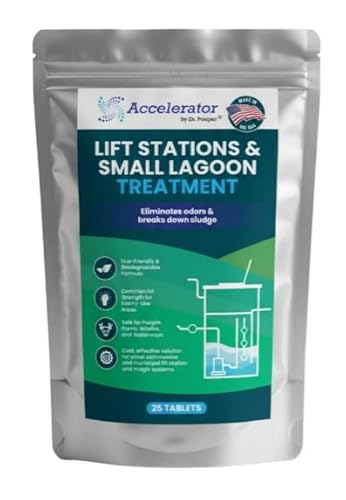 Accelerator by Dr. Pooper Lift Station & Lagoon Maintenance Tablets