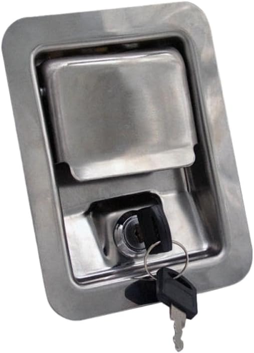 Generator Set Door Lock Power Distribution Cabinet Door Lock Industrial Mechanical Door Lock(Iron)