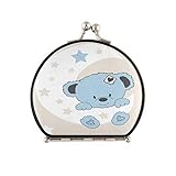 ★ Leicht und kompakt: 7,5 x 7 x 2,5 cm (2,95 x 2,75 x 0,98 Zoll). Passt in jede Handtasche oder Schminktasche zur einfachen Aufbewahrung. Stecken Sie Ihre Handtasche, Tasche, Make-up zu jeder Zeit und an jedem Ort.