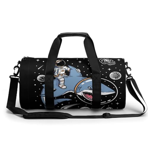 Sac de sport gym requin de l'univers voyage duffel bag 45x23x23cm