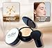 Hush makeup foundation -glow makeup foundation for older women – Korean Warm Tone CC Mushroom Air glow Foundation, Full Coverage Long-Lasting BB Cream cushion foundation, Natural Radiant Finish