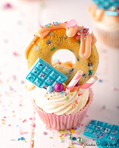 Super Streusel Konfettiparade | Zuckerstreusel für Kuchen Kekse Torte uvm. | Alle Zutaten aus der EU | Streuselmix aus Hamburg bekannt aus TV & Print | Ohne AZO-Farbstoffe (90g)