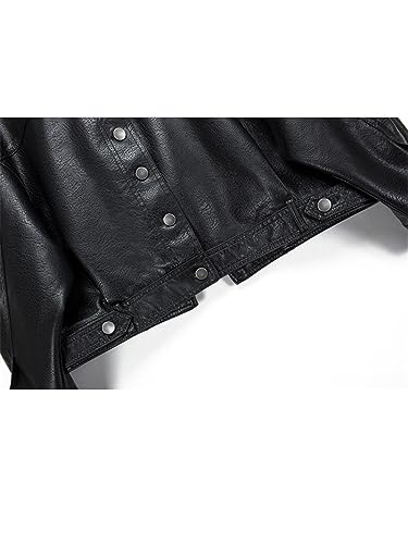 Veste Ample Courte En Simili Cuir Idéale Pour Vos Sorties Citadines