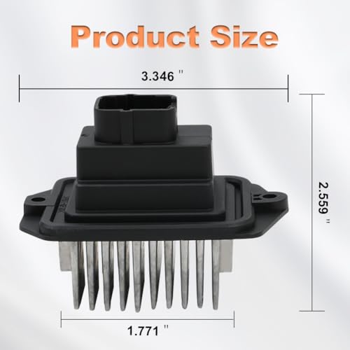 HVAC Blower Motor Resistor 79330-TZ5-A51 Compatible with Acura Honda by WMPHE - Used condition - Image 7