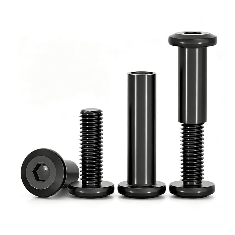 Stainless Steel 304 Chicago Screws Barrel Nut Connection Bolts Sets
