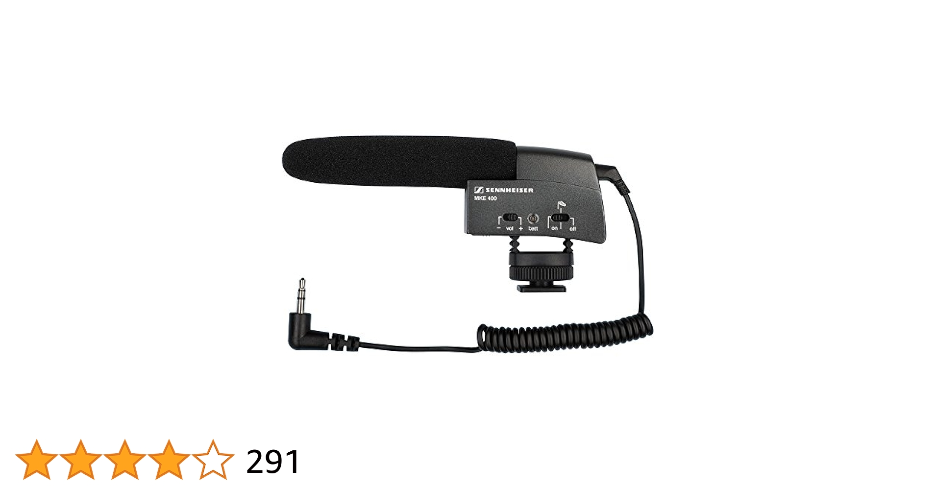 Amazon | Sennheiser ゼンハイザー MKE 400(ショートガンマイク