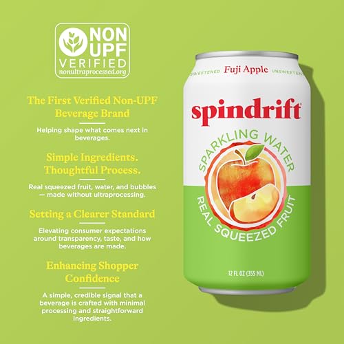 Image of Spindrift Fuji Apple Can 12 Ounce (Pack of 24)