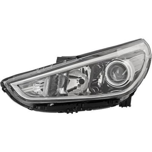Phare avant gauche H7 pour Hyundai i30 2017 halogène trajets de nuit