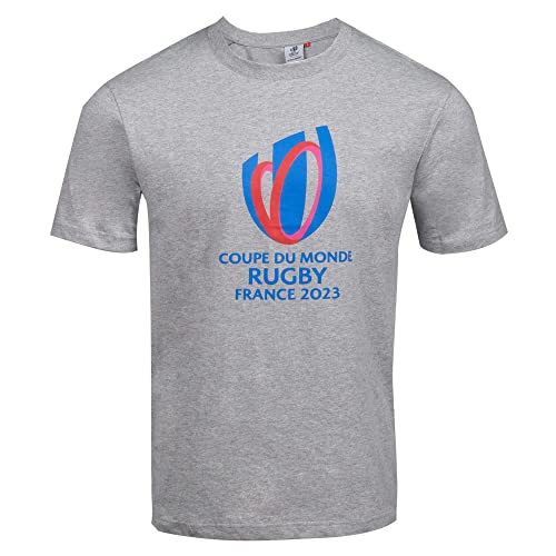 Image of RWC 2023 Mens Logo Tee Grey RR54006-975 - 3XL