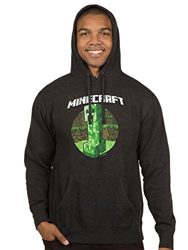 Amazon.com: JINX Minecraft Men's Retro Creeper Pullover Hoodie