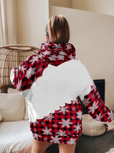 Moletom de Natal feminino árvore de natal árvore de natal camisa de férias gráfico casual manga long