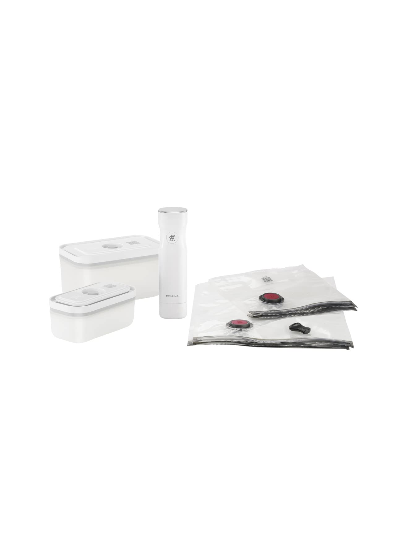 Zwilling Fresh And Save Vacuum Starter 7 Piece Set Small And Medium Plastic from B&Q