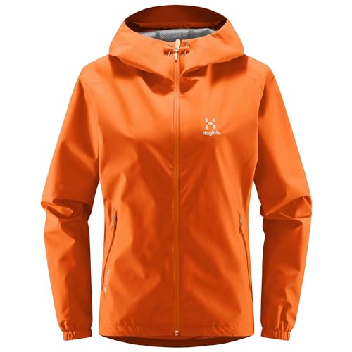 Chaqueta Haglöfs Betula Gtx Q mujer para rutas de montaña y días de lluvia