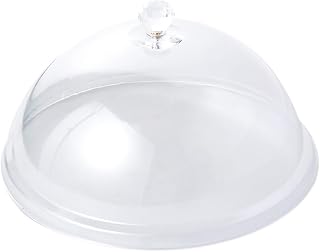 Luxshiny Transparent Acrylic Food Cover Insulated Protector for Dishes Ants Prevention Sturdy Portable Design for Outdoor Dining Bbqs Picnics