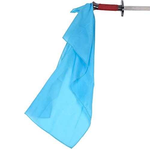 Tiger Claw Broadsword Long Sash - Blue