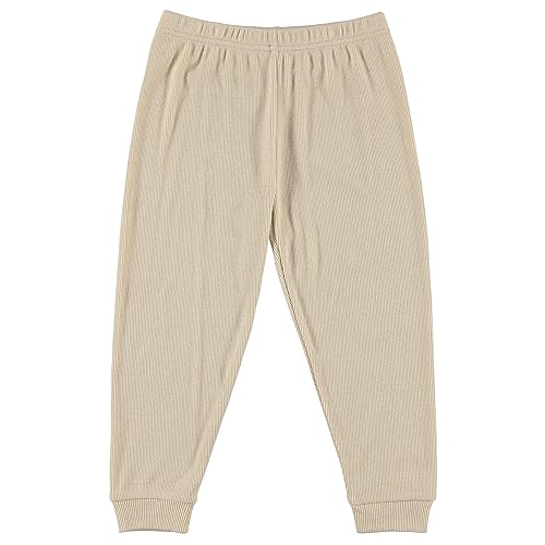 Cudlie 5-Pack Baby/Toddler Boys Jogger Pants - Lightweight Tapered Sweatpants - Lounge Jogger for Boys3
