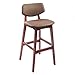 hanxiaoyishop Stołki barowe nowoczesny design stołek kuchenny nordycki moda kreatywne krzesło barowe atmosfera krzesła barowe (kolor: Brązowy, rozmiar: A)