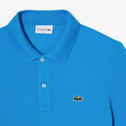 Image of Lacoste Short Sleeve Classic Fit Chine Pique Polo Shirt, L1264 Shirt
