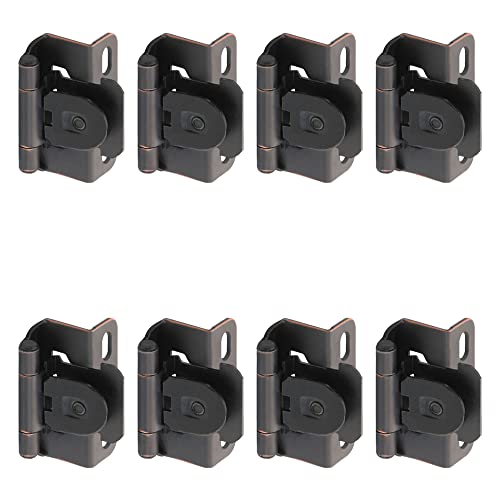 Amerock Bp8719-Orb Single Demountable Partial Wrap Hinge 1/2-Inch Overlay, Oil Rubbed Bronze (4) #TOP7