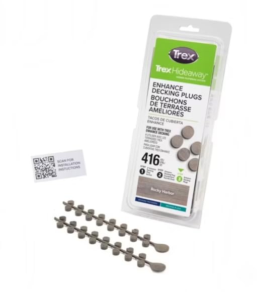 Trex Enhance Rocky Harbor Plugs 416ct