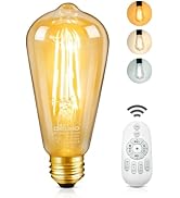 Amazon | DiCUNO LED電球 E26口金 60W形相当 調光 調色 リモコン付き