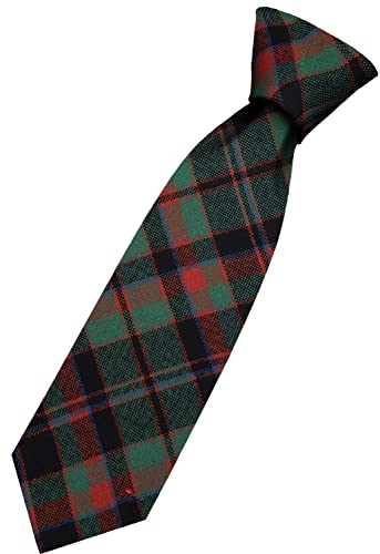 Cravate en laine d'Écosse Buchan Ancient Tartan I LUV LTD de prestige masculin