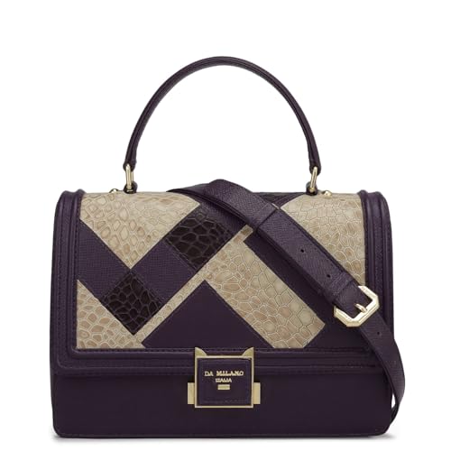 Image of Da Milano Leather Small Satchel