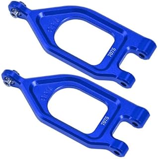 Aluminum 7075 Front Upper Suspension Arms For Arrma 1/10 GORGON 4X2 Mega 550 Brushed Monster Truck-ARA3230 Upgrade Parts - Blue
