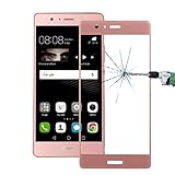 Für Huawei p9 0.26mm 9h Oberflächenhärte 3D gekrümmt explosionsgeschützter farbiger Seidenbilder Temperiertes Glas Vollbildfilm (schwarz)